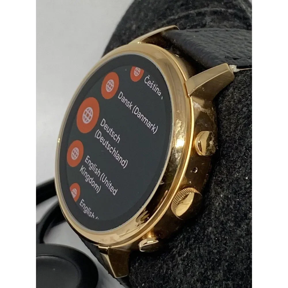 Fossil Gen 4 Authentic Digital Dial Smart Watch Custom Band FTW6018 LT279